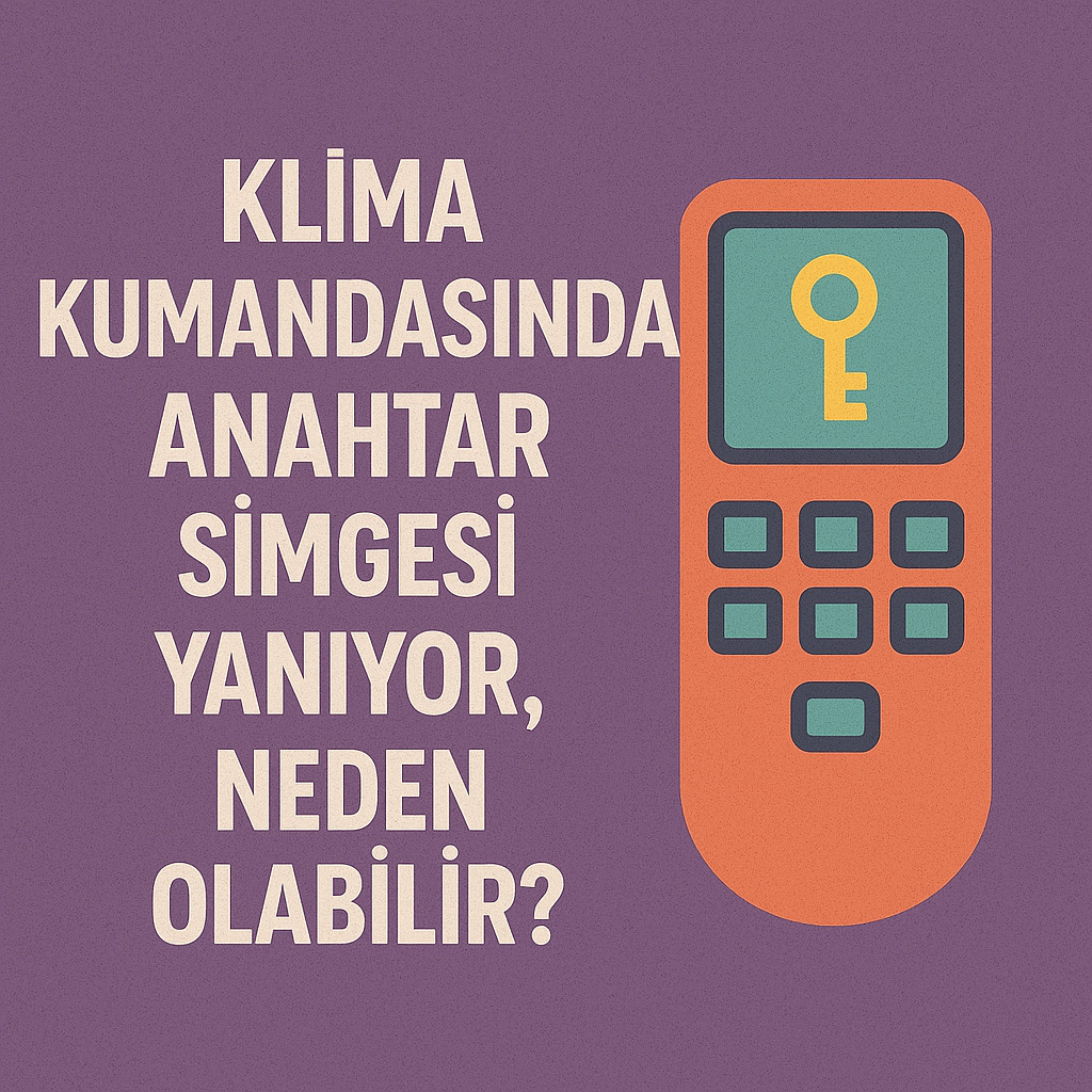 Klima Kumandası Anahtar Simgesi