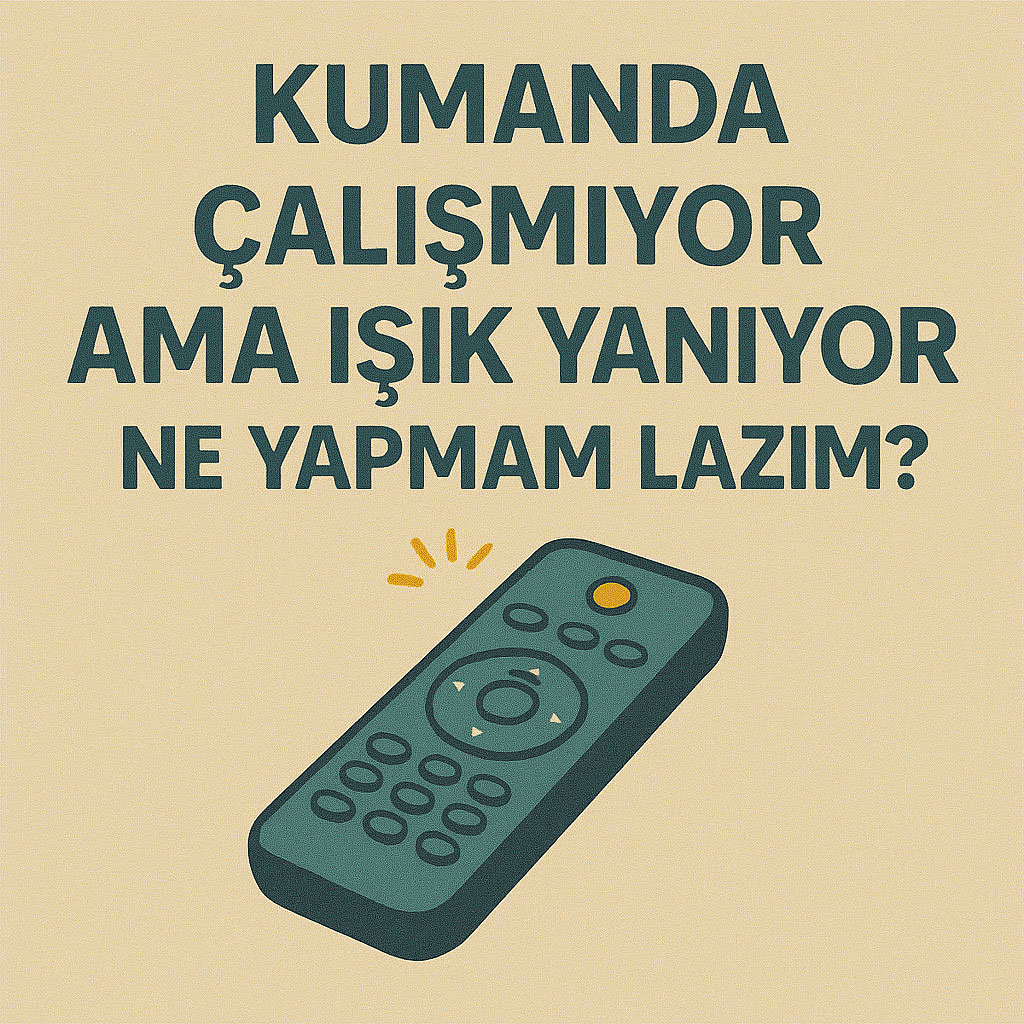 Kumanda Çalışmıyor Ama Işık Yanıyor