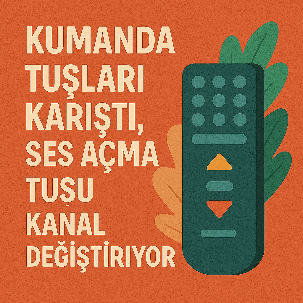Kumanda Tuşları Karıştı