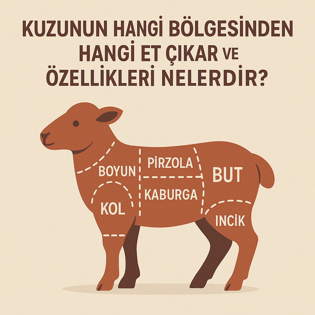 Kuzunun Hangi Bölgesinden Hangi Et Çıkar