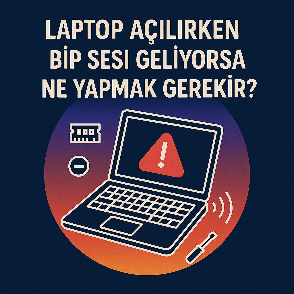 Laptop Açılırken Bip Sesi Sorunu Çözümü