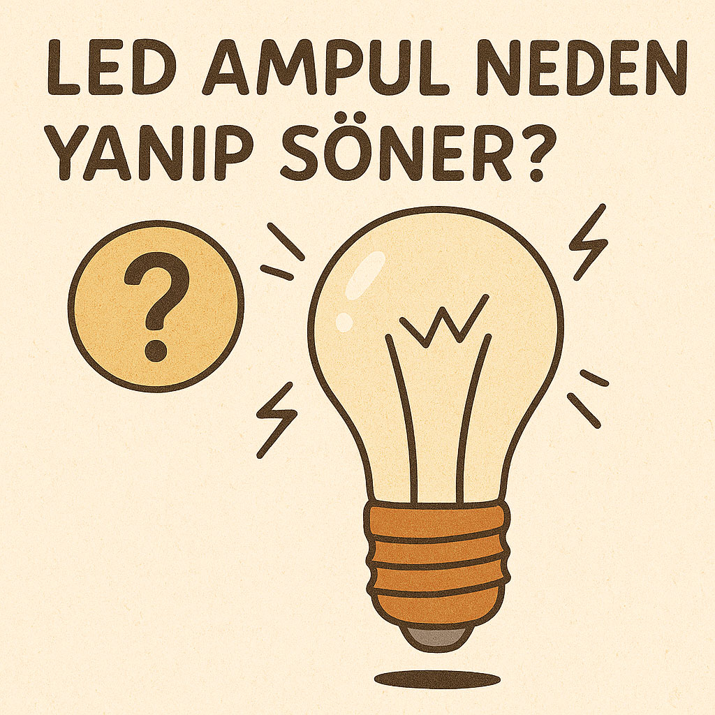 LED Ampul yanıp sönüyor