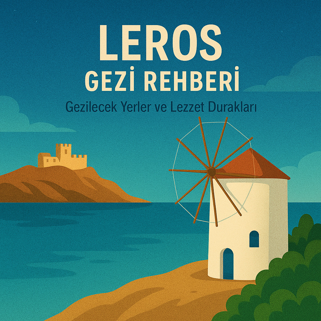Leros Gezi Rehberi: Gezilecek Yerler ve Lezzet Durakları