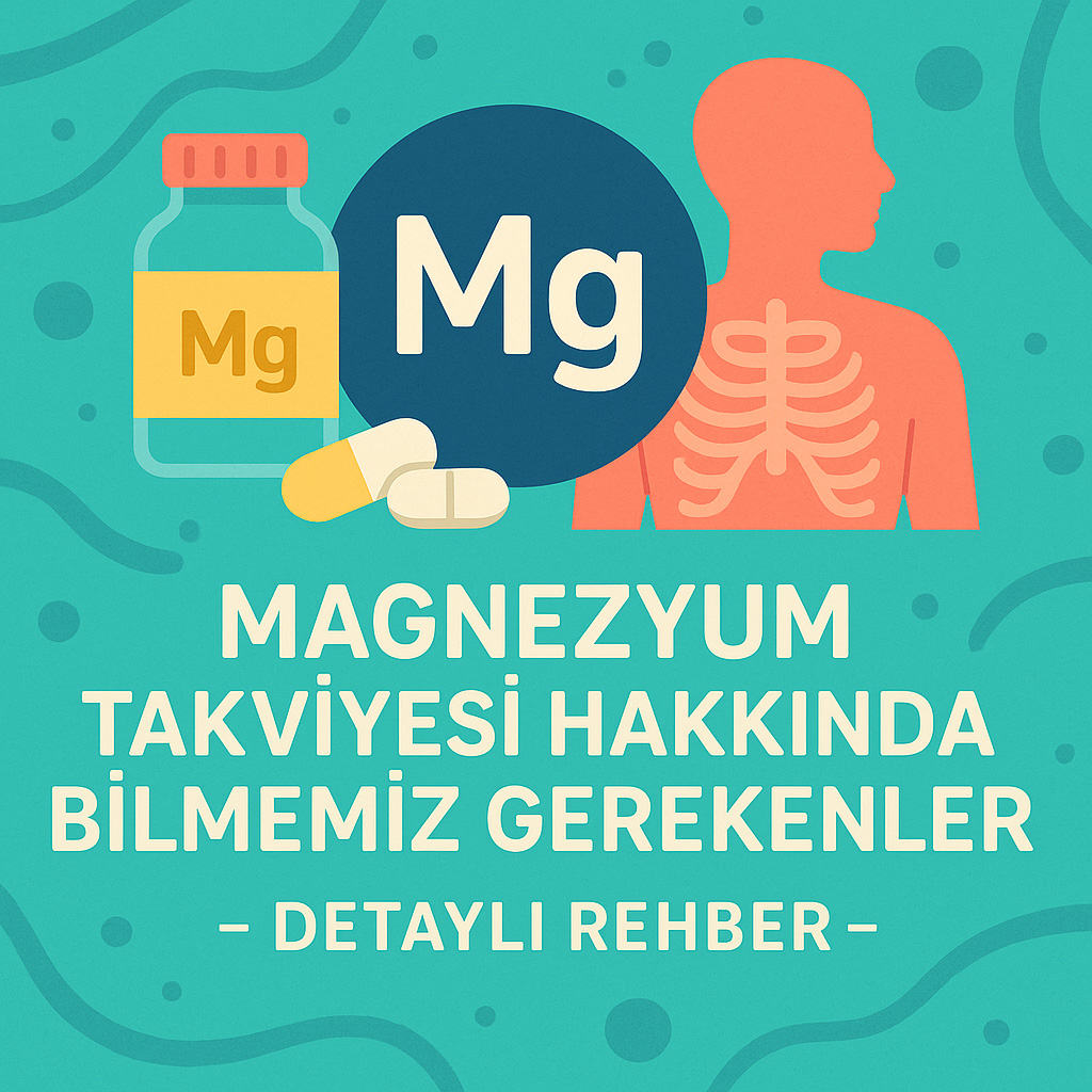 Magnezyum Takviyesi Hakkında Bilmemiz Gerekenler - Detaylı Rehber