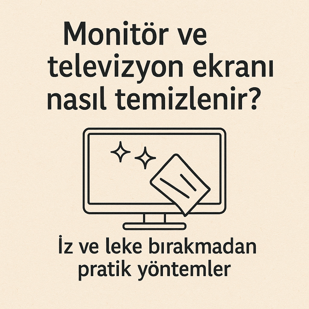 Monitör ve Televizyon Ekranı Nasıl