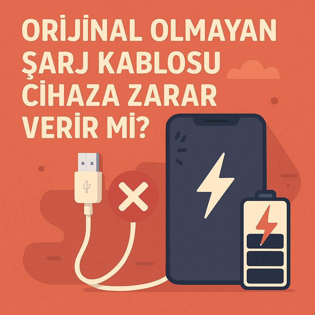 Orijinal Olmayan Şarj Kablosu Zararlı mı