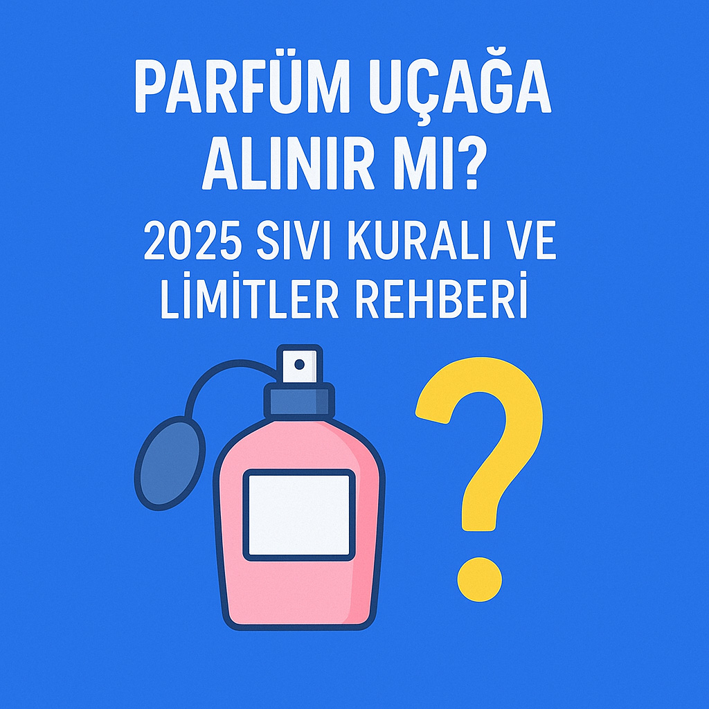 Parfüm Uçağa Alınır Mı? 2025 Sıvı Kuralı ve Limitler Rehberi