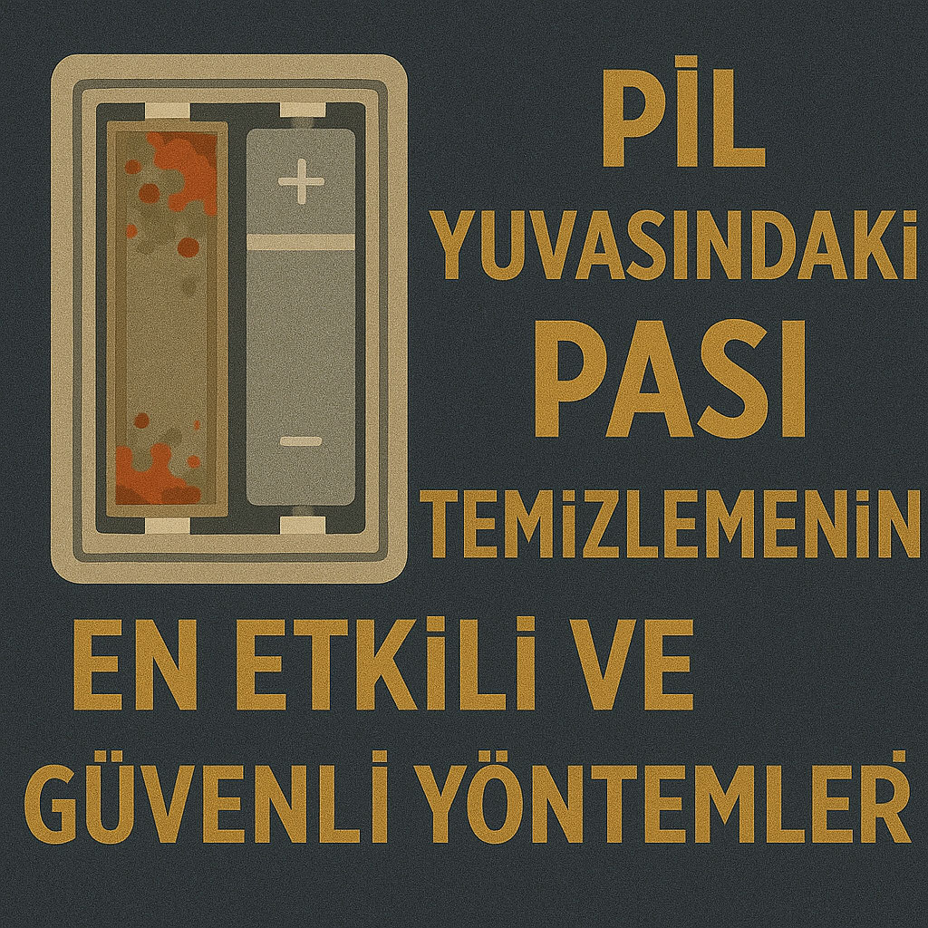 Pil Yuvasındaki Pası Temizlemek