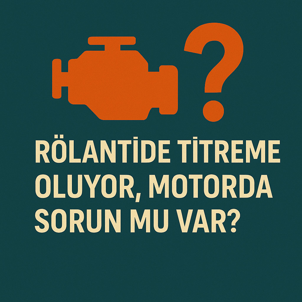 Rölantide Titreme Oluyor, Motorda Sorun mu Var? Rölantide Titreme Oluyor, Motorda Sorun mu Var?