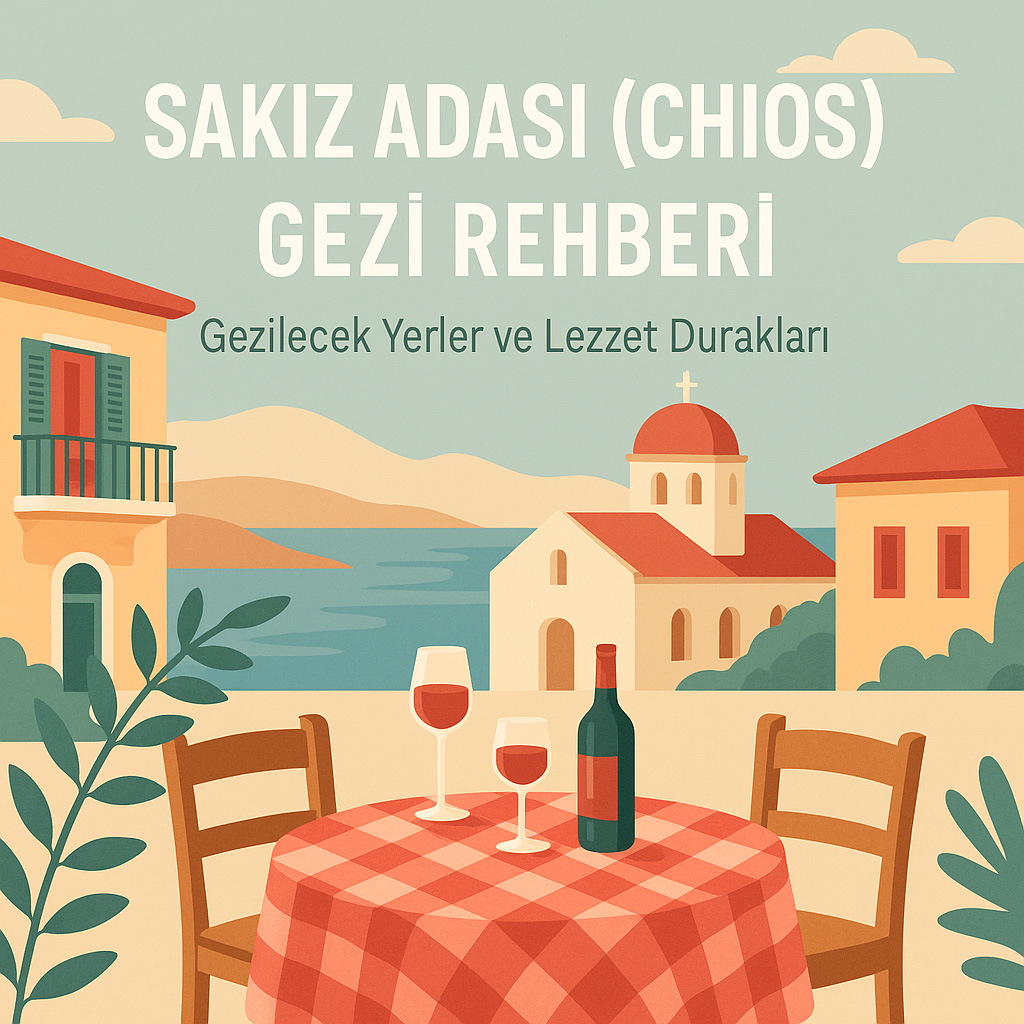 Sakız Adası (Chios) Gezi Rehberi: Gezilecek Yerler ve Lezzet Durakları Sakız Adası (Chios) Gezi Rehberi: Gezilecek Yerler ve Lezzet Durakları