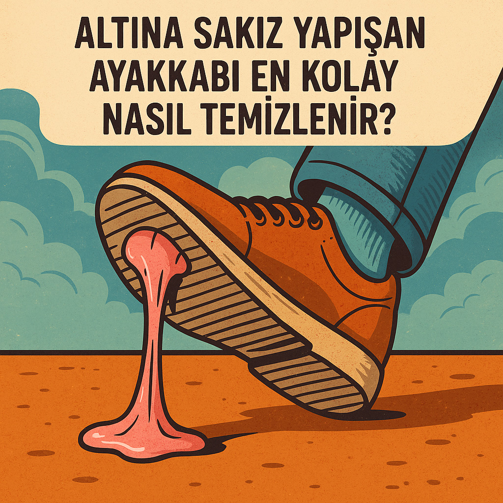 Altına Sakız Yapışan Ayakkabı Nasıl Temizlenir?