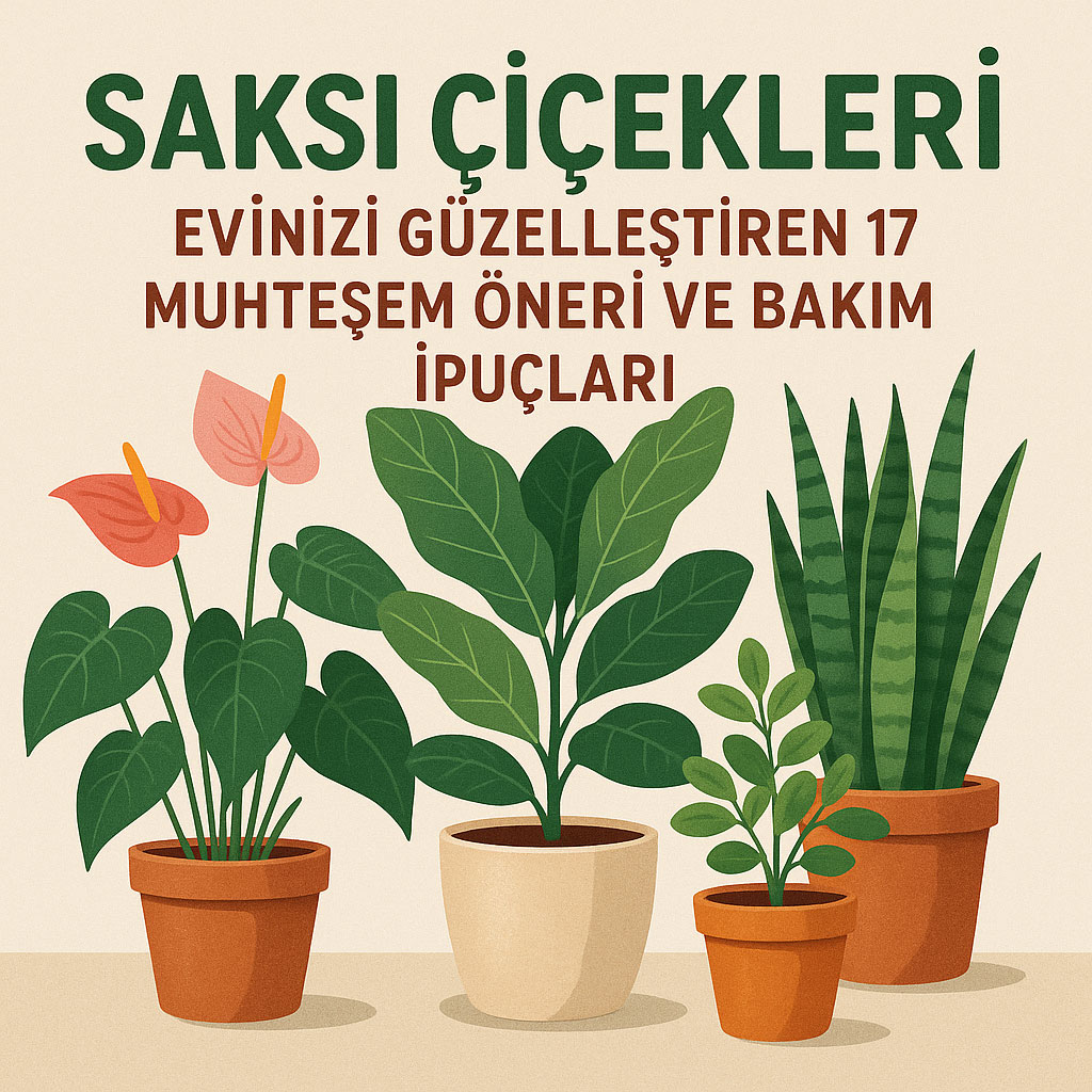 saksı çiçekleri tavsiyeleri