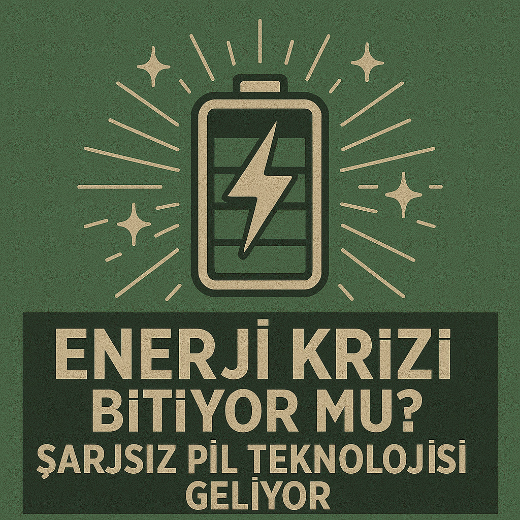 Enerji Krizi Bitiyor mu? Şarjsız Pil Teknolojisi Enerji Krizi Bitiyor mu? Şarjsız Pil Teknolojisi