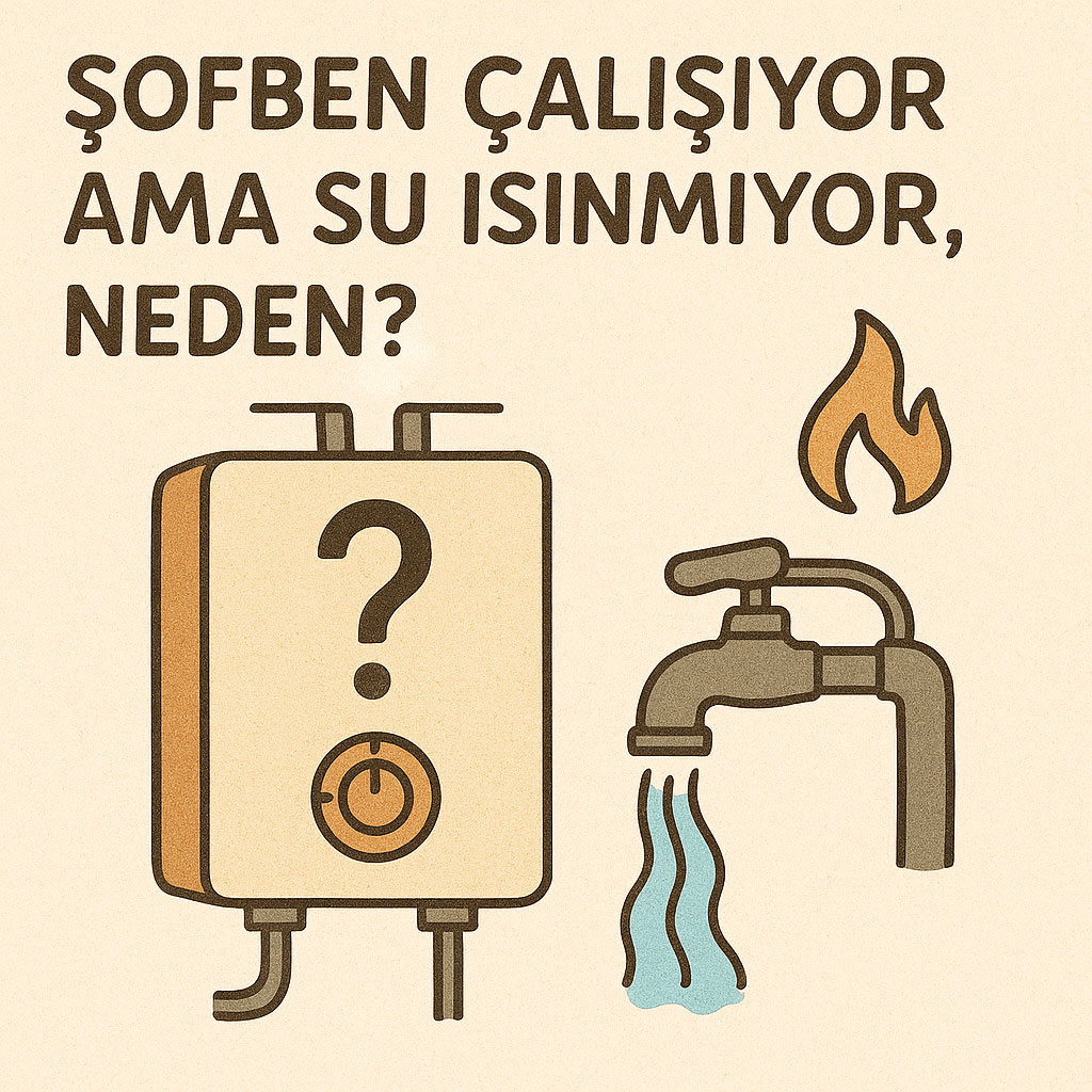 Şofben Çalışıyor Ama Su Isınmıyor