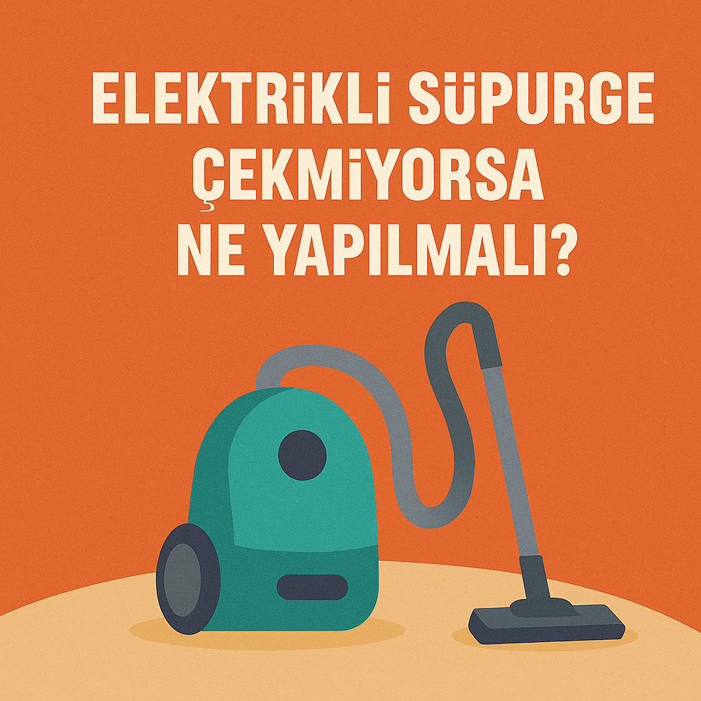 Elektrikli Süpürge Çekmiyorsa Ne Yapılmalı?