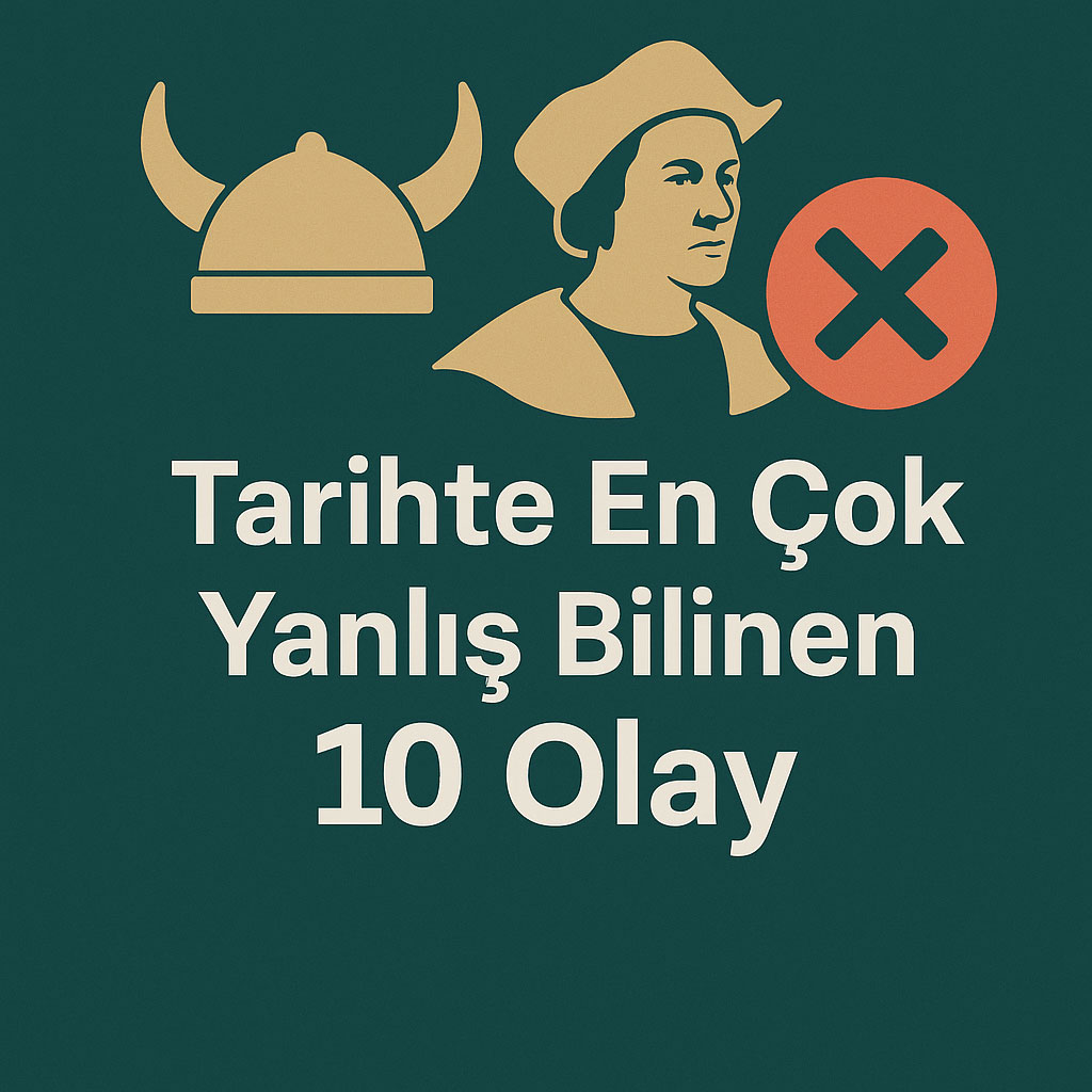 Tarihte En Çok Yanlış Bilinen 10 Olay Tarihte En Çok Yanlış Bilinen 10 Olay