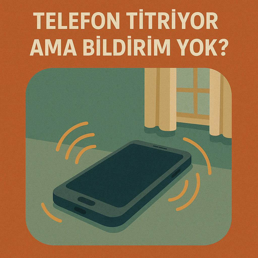 Telefon titriyor ama bildirim gelmiyorsa olası sebepler ve çözümler