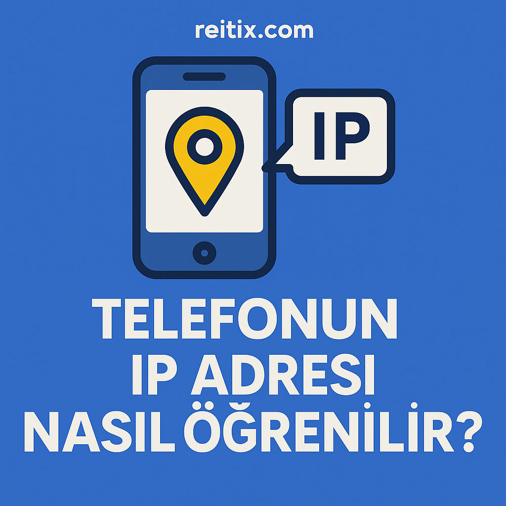 telefonun ip adresini öğrenmek