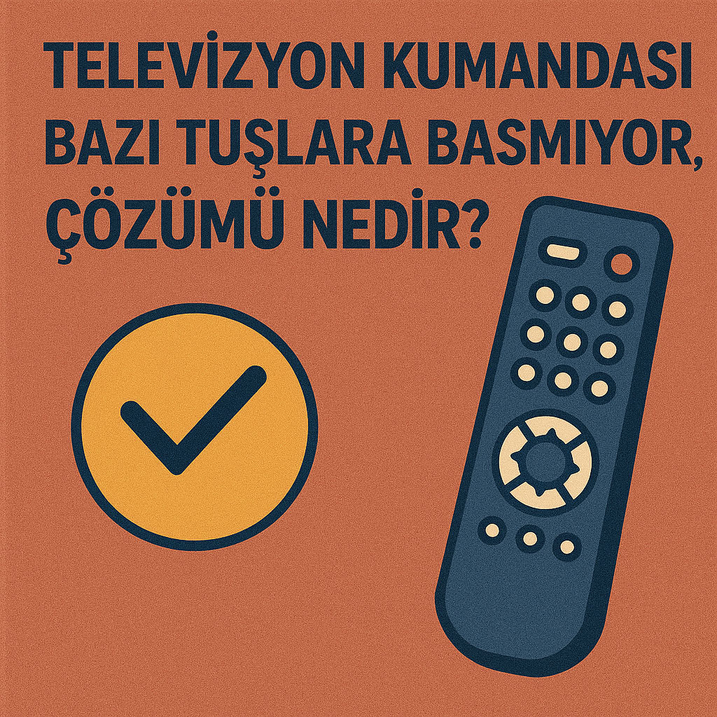 Televizyon Kumandası Bazı Tuşlara Basmıyor