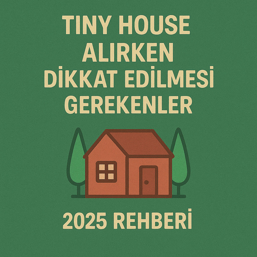 Tiny House Alırken Dikkat Edilmesi Gerekenler