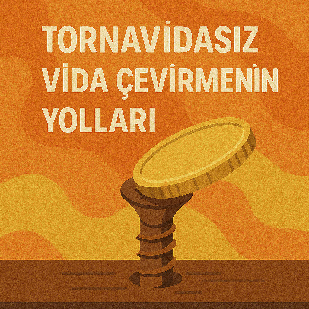 Tornavidasız Vida Çevirme