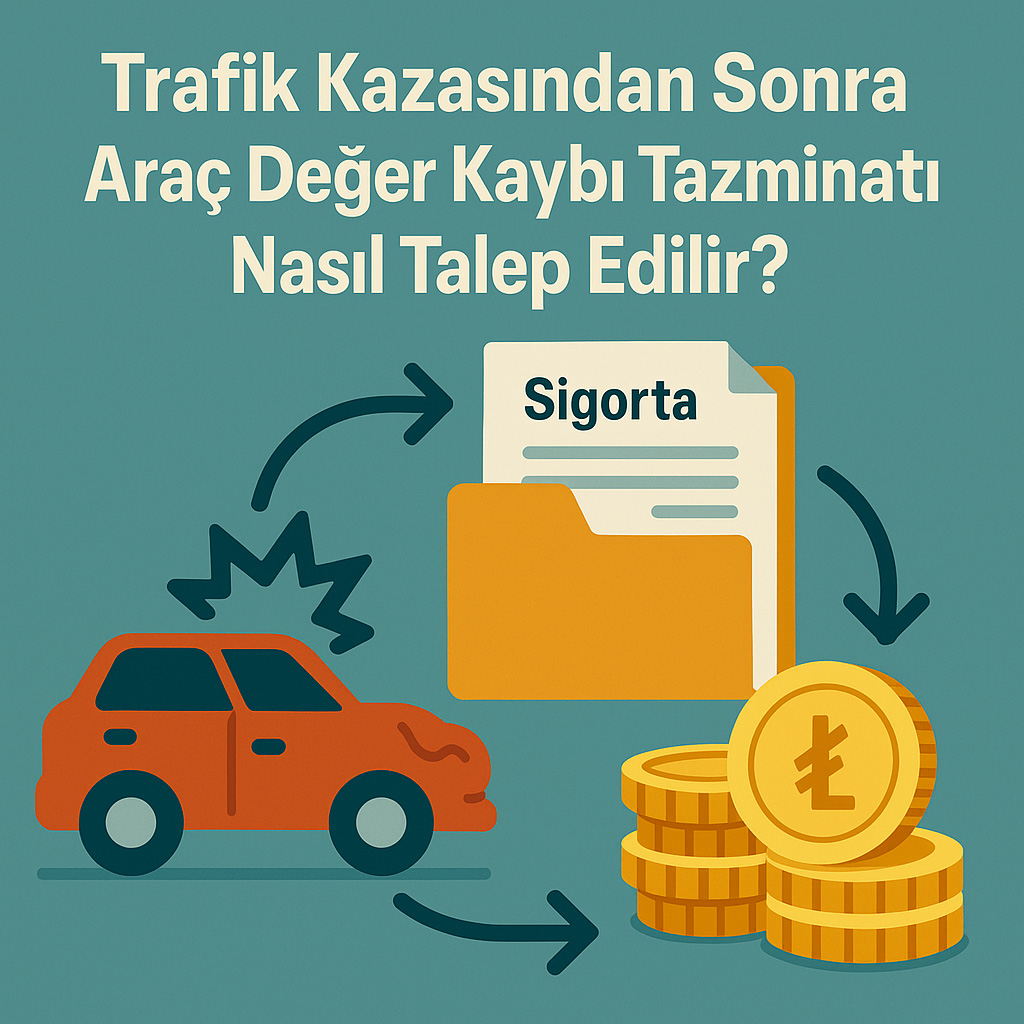 Trafik Kazasından Sonra Araç Değer Kaybı Tazminatı Nasıl Talep Edilir?