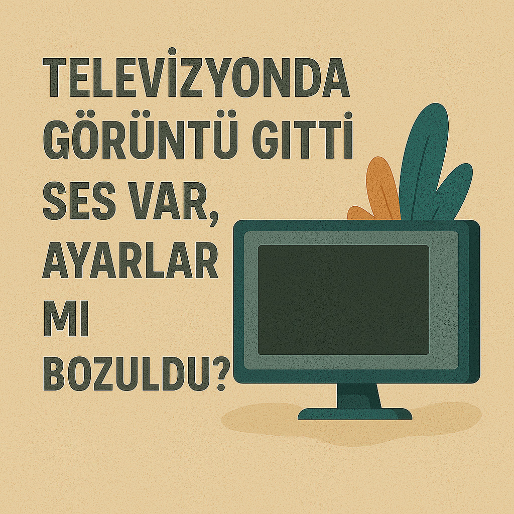 TV Görüntü Yok Ses Var