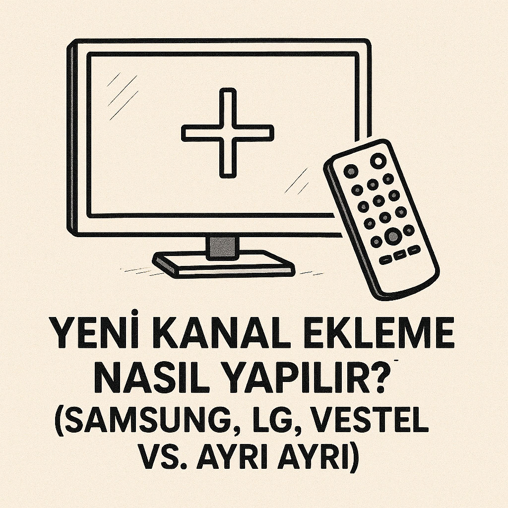 Televizyona Yeni Kanal Ekleme