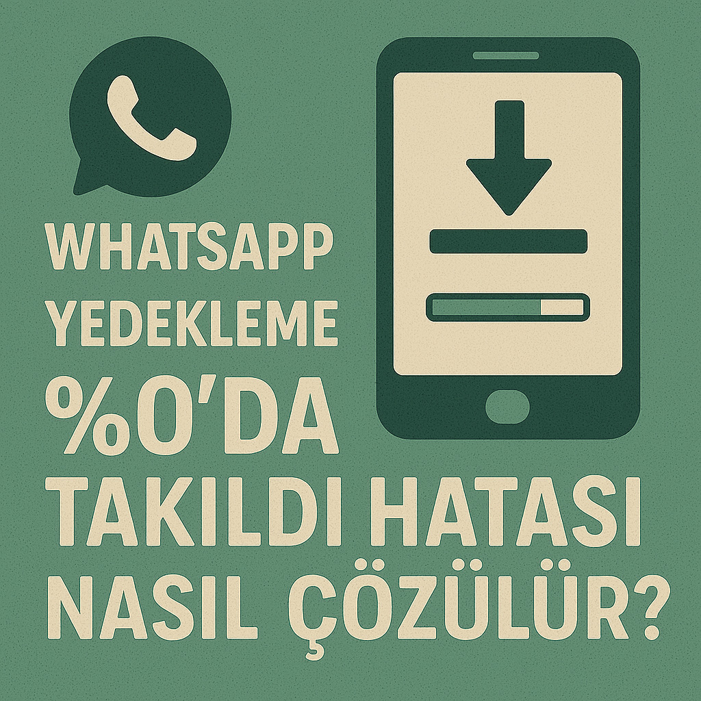 WhatsApp Yedekleme %0\'da Takıldı Hatası Nasıl Çözülür? WhatsApp Yedekleme %0\'da Takıldı Hatası Nasıl Çözülür?