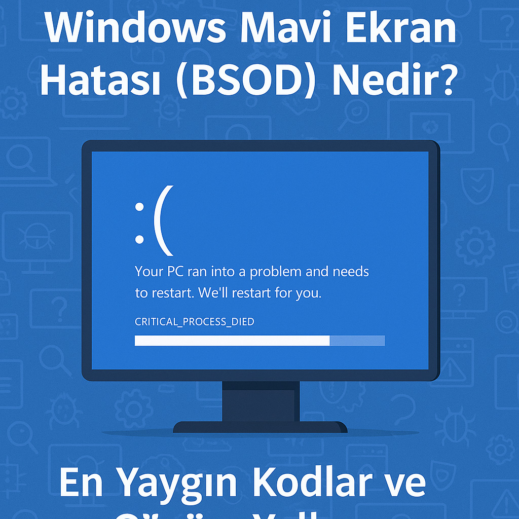 Windows Mavi Ekran Hatası BSOD