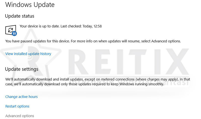 windows update settings