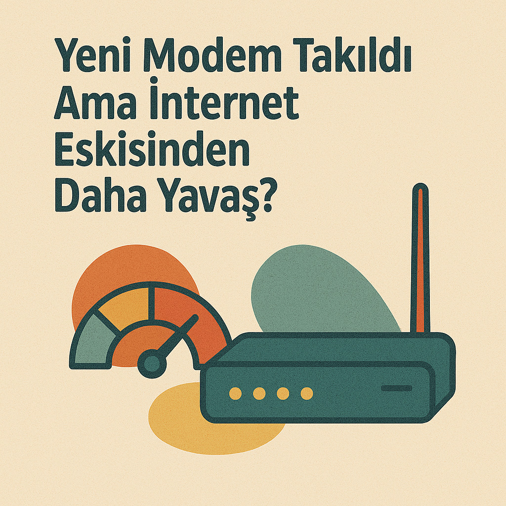 Yeni Modem Yavaş