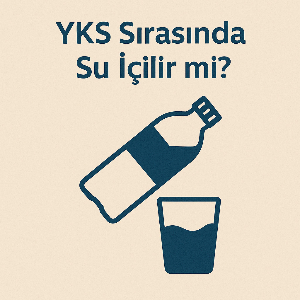 YKS sınavında su içme kuralları
