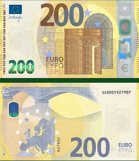 200 euro banknot