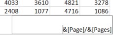 excel sayfa sayısı içinden sayfa