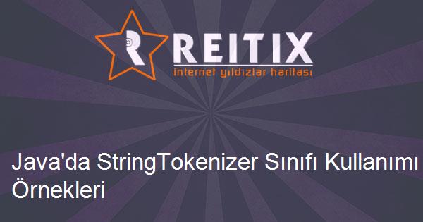 Java'da StringTokenizer Sınıfı Kullanımı ve Örnekleri