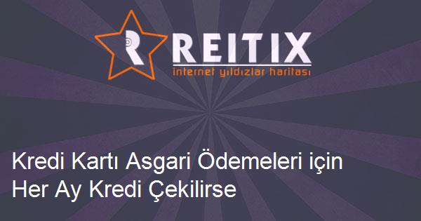 Kredi Kartı Asgari Ödemeleri için Her Ay Kredi Çekilirse Ne Olur? (Excel Uygulaması - 2025)