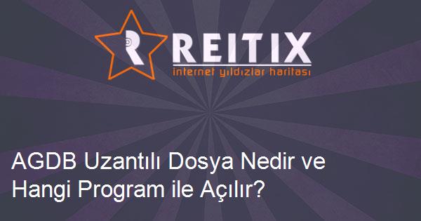 AGDB Uzantılı Dosya Nedir ve Hangi Program ile Açılır?