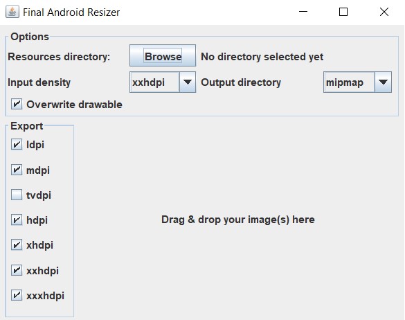 final android resizer