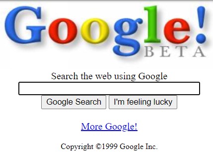 google beta 1999