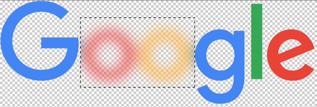 google blur logo