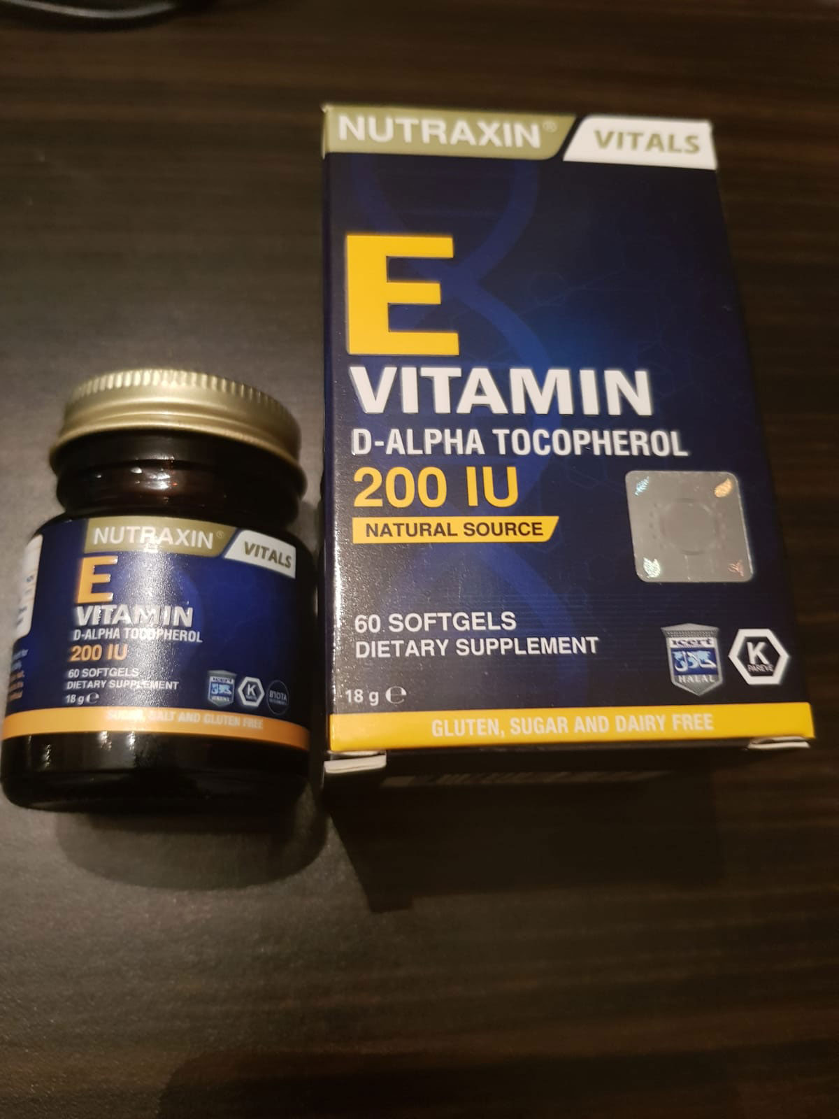 Nutraxin E Vitamin D-Alpha 200 IU
