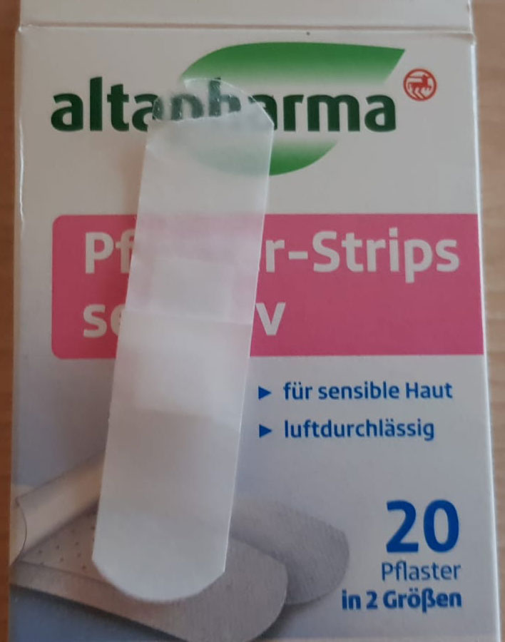 Rossman Altapharma Pflaster-Strips Sensitiv